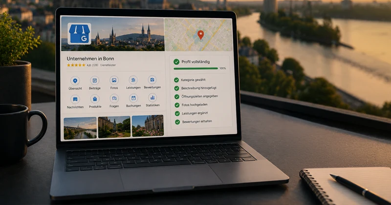 Google Business Profil optimieren in Bonn: Schritt für Schritt